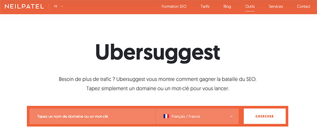 outil de référencement gratuit