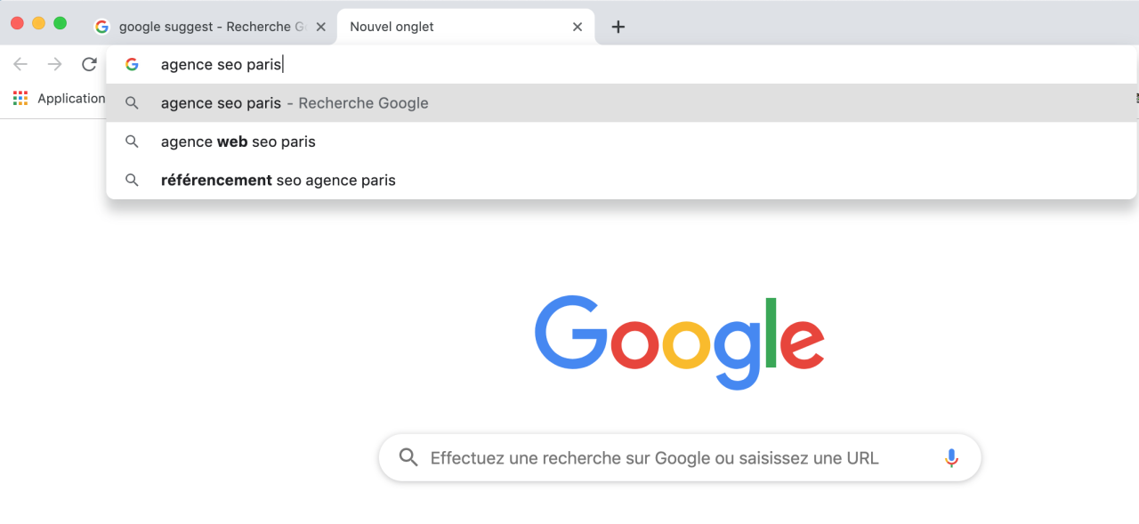 référencement par google