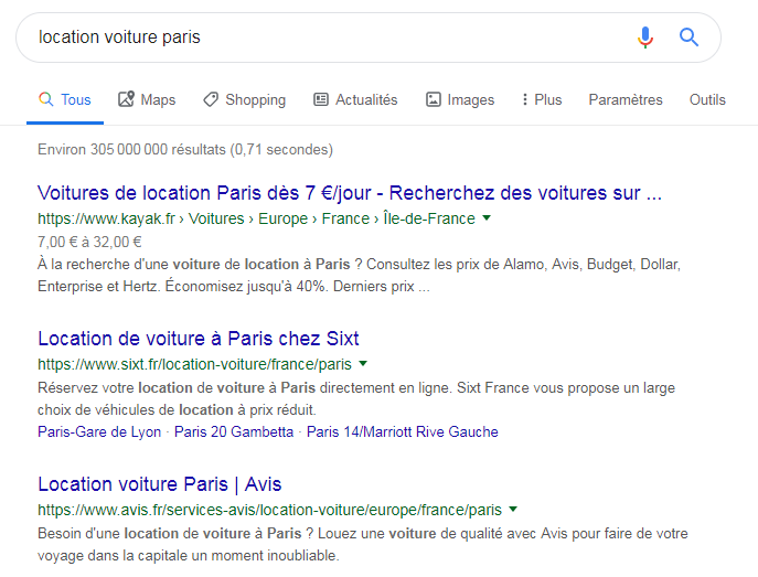 google referencement site