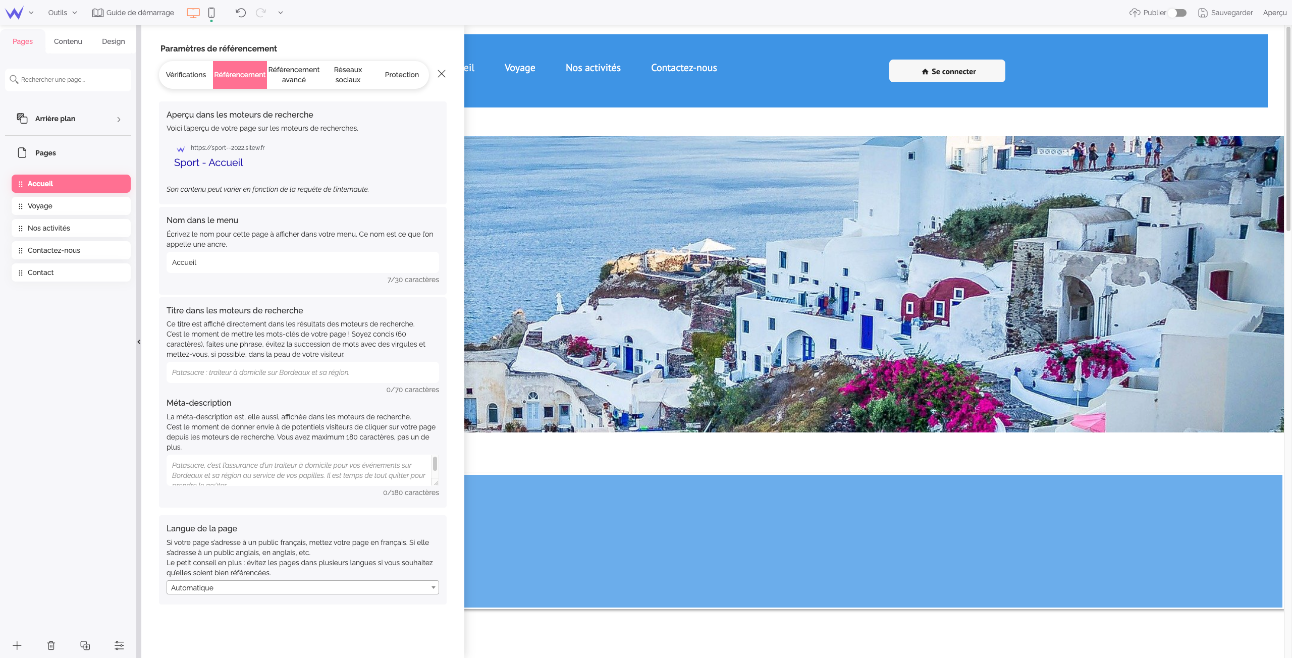 referencement de site web