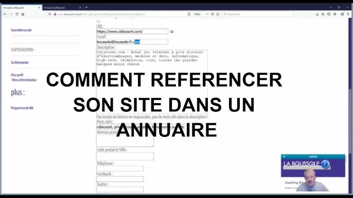 référencer site web